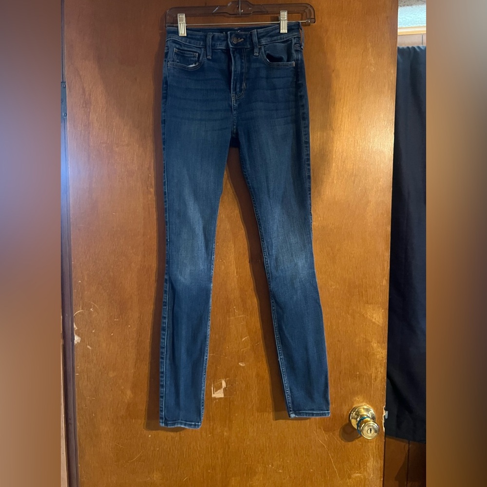 Hollister Dark Blue Skinny Jeans